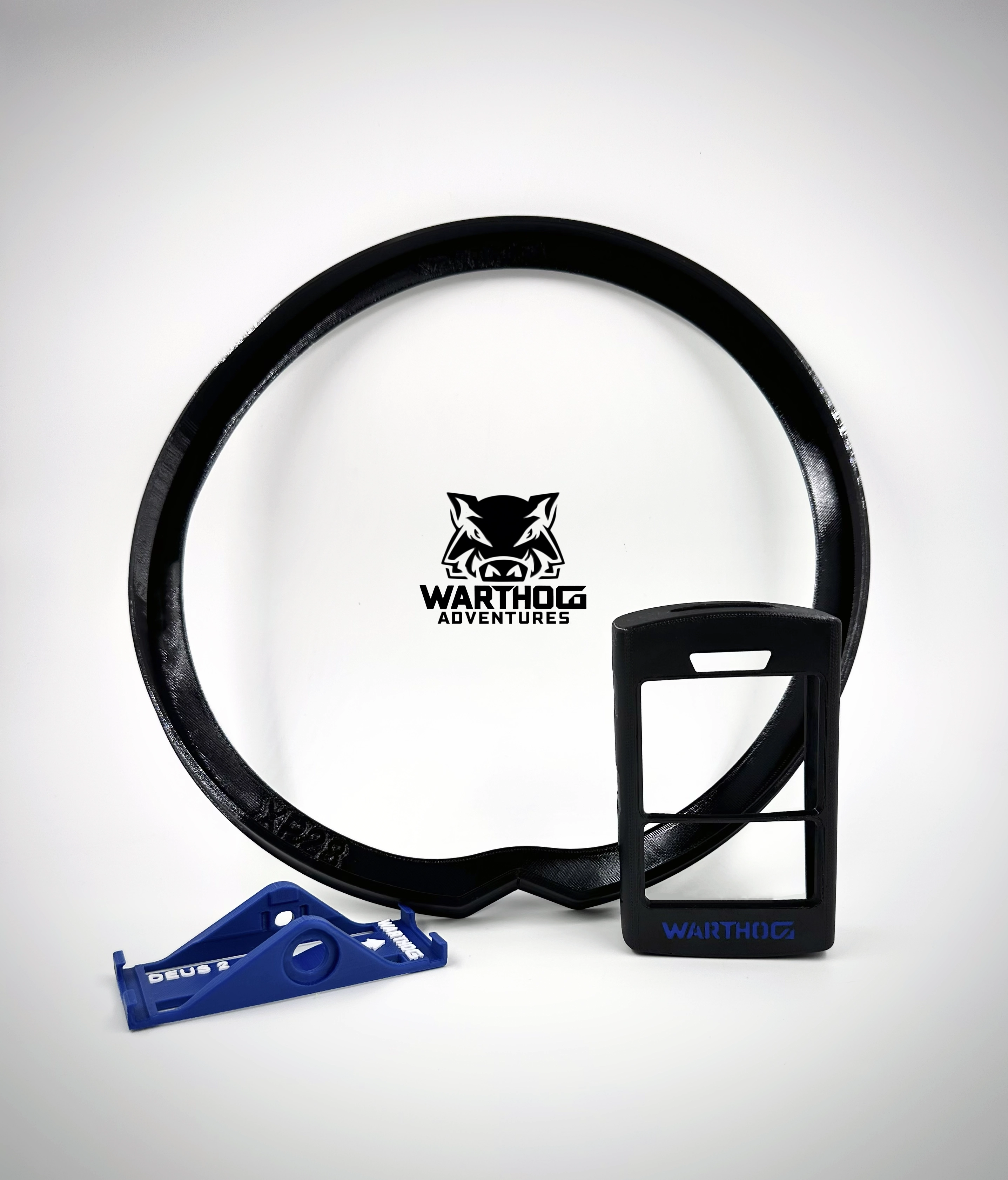 KIT DE PROTECTION ADAPTABLE XP DEUS 2 (Ø28) noir & bleu